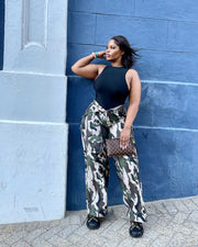 Army Cargo Pants + BodySuit