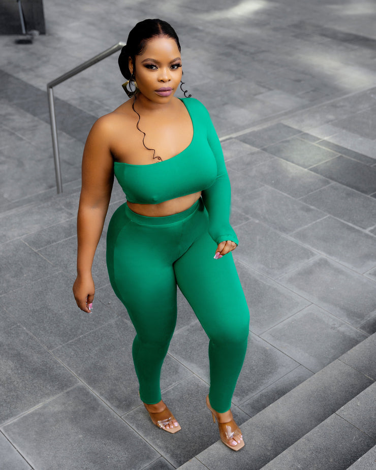 Emerald Green Tight Set