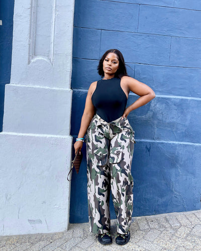 Army Cargo Pants + BodySuit