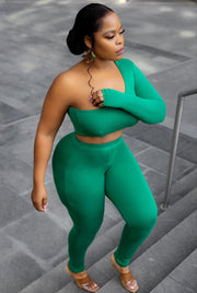 Emerald Green Tight Set